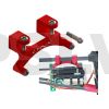 LX0817  Lynx Heli Linear Servo Support X Carbon Push Rod Red Devil 130X  